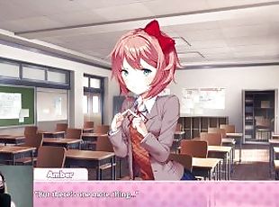 Doki Doki Literature Club! pt. 7 - just me writing a poem, just Sayori being herself