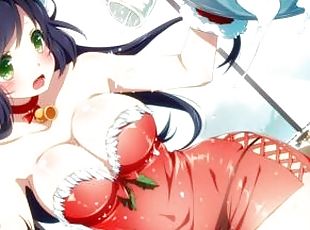 Festa, Anal, Penetração de braço, A três, Excitante, Anime, Hentai, Irmã, Virgem, Natal