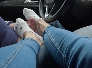 u-javnosti, pušenje, snimci, drkanje, auto, stopala-feet, kamera-cum, beli