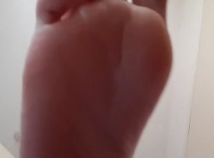 Barefoot Giantess Steps on You