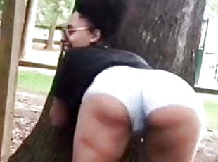 Black Girl Interracial Twerks and Loves Latin Latino Men