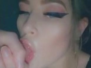 Svær, Amatør, Blowjob, Cumshot, Stor pikk, Deepthroat, Svelging, Cum, Kåt, Søt