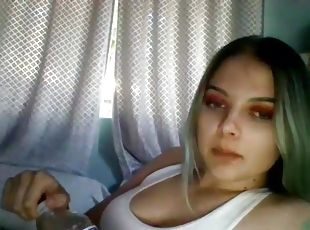 Cona (Pussy), Amador, Adolescente, Brinquedo, Loira, Webcam, Engraçado, Tatuagem