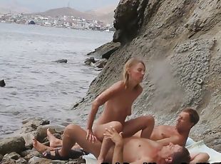 Nudist, Orgija, Žena, Amaterski, Odrasle, Babe, Milf, Camera, Plaža, Vohun