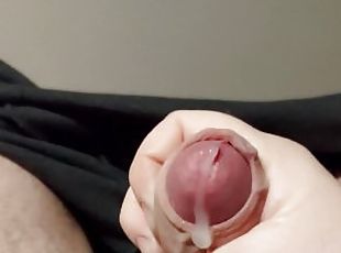 Quick Solo Wank Cum Shot