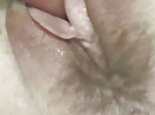 gros-nichons, poilue, masturbation, chatte-pussy, amateur, mature, milf, maison, maman, blonde