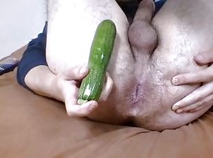 Amateur, Anal, Énorme bite, Solo, Bite, Insertion, Légume