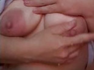 Gros nichons, Masturbation, Giclée, Amateur, Jouet, Massage, Point de vue, Fétiche, Solo, Lait