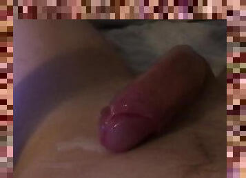 masturbation, orgasme, amateur, ejaculation-sur-le-corps, énorme-bite, jouet, branlette, ejaculation, solo, bite