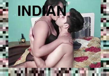 gros-nichons, amateur, milf, indien, couple, joufflue