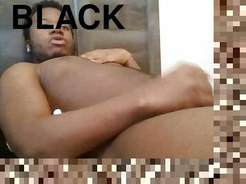 masturbation, gay, black, vagin, solo, bite