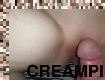 Cum shot on strangers pussy