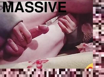 pisser, ejaculation-sur-le-corps, compilation, salope, ejaculation, massive