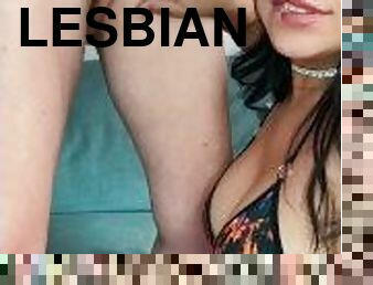 Lesbian Eats Scottish GF Wet Pussy