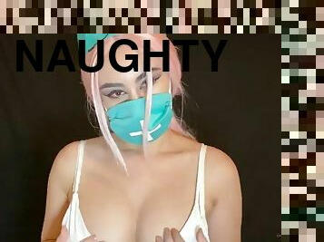 Asmr masked naughty nurse