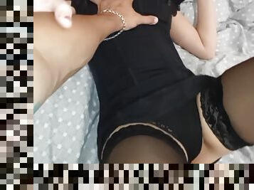 selingkuh, vagina-pussy, isteri, amatir, cumshot-keluarnya-sperma, penis-besar, jenis-pornografi-milf, buatan-rumah, stocking-stockings, kotor