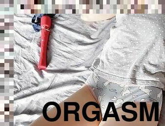 mastubasi, orgasme, vagina-pussy, pelajar-perempuan, amatir, mainan, pijat, pasangan, permainan-jari