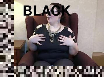 BBW Rose Nailed BIG BLACK PENIS