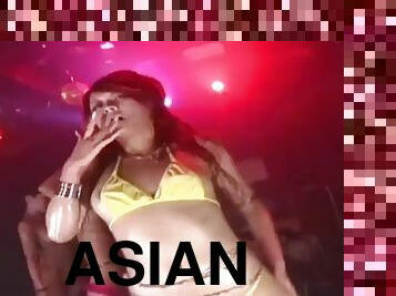 Asian strip dance