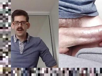 papa, enseignant, amateur, ejaculation-sur-le-corps, gay, européenne, euro, fétiche, solo, pappounet