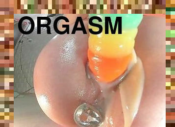 besar-huge, orgasme, vagina-pussy, kurus, muncrat, creampie-ejakulasi-di-dalam-vagina-atau-anus-dan-keluarnya-tetesan-sperma, sudut-pandang, sperma, ketat, basah