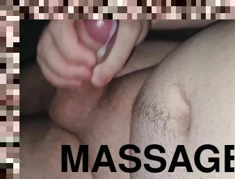 énorme, masturbation, orgasme, amateur, ejaculation-sur-le-corps, énorme-bite, jouet, maison, massage, secousses