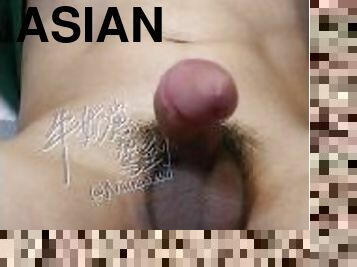 asiatique, en-plein-air, amateur, énorme-bite, gay, première-fois, jeune-18, ejaculation, solo, chinoise