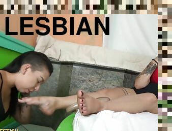 Lesbian Foot Domination