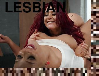 Stunning lesbians Beth Bennett and Atlanta Moreno amazing sex clip