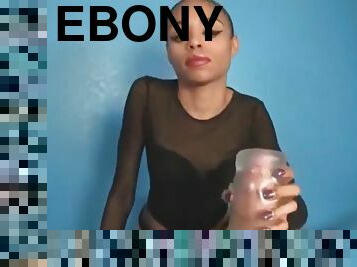 ebony, leke, handjob, massasje, svart, thai, hore, søt