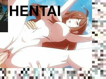 monstro, anal, penetração-de-braço, anime, hentai