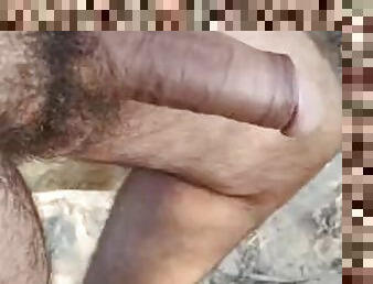 masturbation, nudiste, en-plein-air, gay, plage, espagnol, musclé