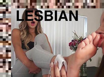 Lesbian Feet Licking Amazing Porn Video