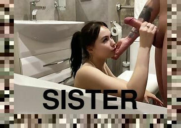 Stepsister gets a taste of my big chopper - Amateur Porn