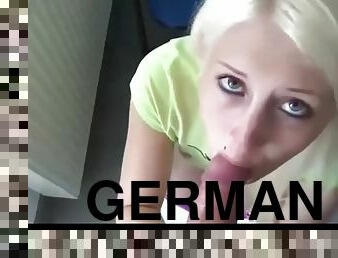 dilettant, blasen, beule-schuss, junge, deutsch, junge18, gesichts, geile, blondine, nette