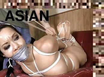 Kimmy Lee asian MILF bondage video