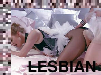 Maria Pie & Danielle Ballet Swans Lesbian Sex
