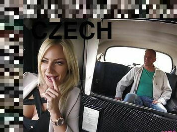 Female Fake Taxi - Blond Hair Babe Beauty Fucks Her Passenger 1 - Nathaly Cherie