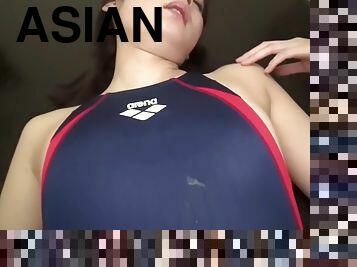 Lick wet pussy creamy panty asian