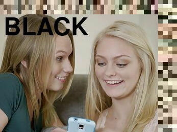 BLACKED Alli Rae and Dakota James Cum Load on a BIG BLACK DICK - Alli rae