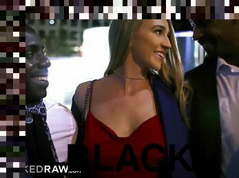 BLACKEDRAW Ex-Girlfriend Hooks up with two BBCs after a Wedding - Joss lescaf