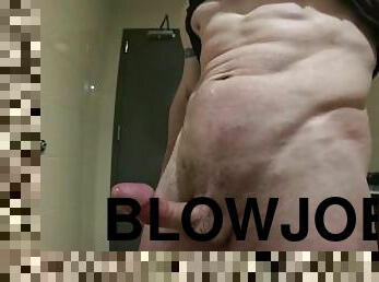 onani, amatør, blowjob, cumshot, stor-pikk, homofil, cum, alene, muskuløs, gym