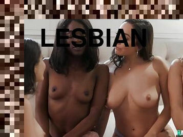 poilue, giclée, babes, ébène, interracial, lesbienne, hardcore, pornstar, sexe-de-groupe, doigtage