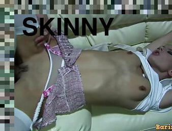 Skinny slut crazy hot porn video