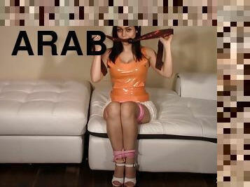 Arabic Kinky Girl Persia is Bound and Gagged