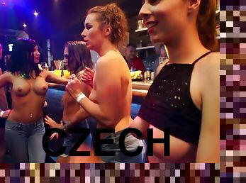 Drunk czech girls crazy sex party