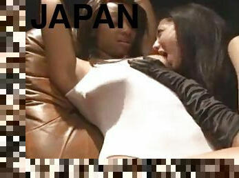 masturbação, anal, ébona, interracial, lésbicas, japonesa, preto