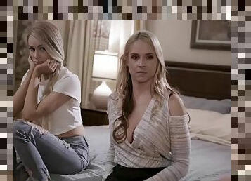 Sarah vandella, emma hix in sadistic boyfriend makes girlfriend seduce her stepmom