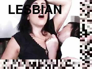 lesbienne, baisers, fétiche