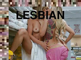 babes, lesbienne, hardcore, horny, assez